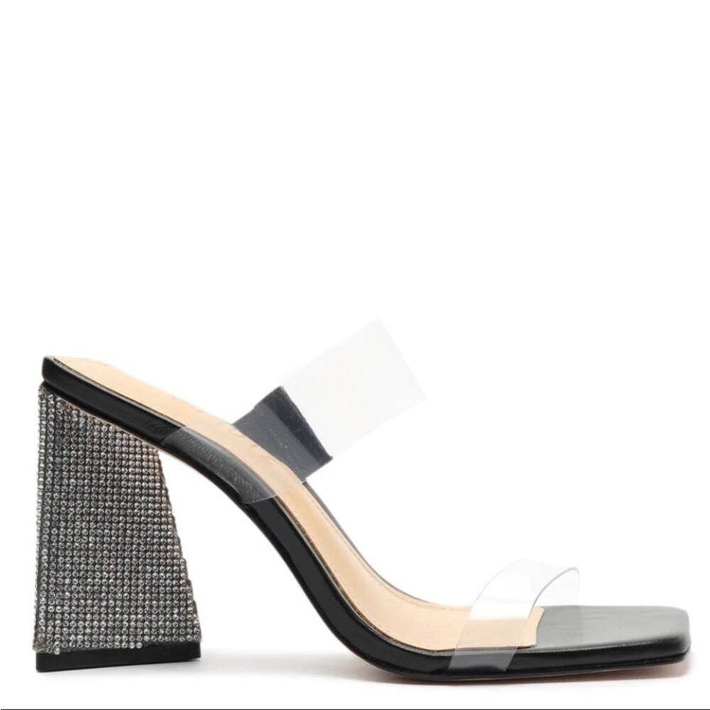 BOGO Schutz Arielle Vinyl & Rhinestones
Sandal Size 8.5